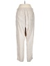 Old Navy Solid Ivory Linen Pants Size Lg Petite - photo 2