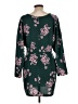 Leith 100% Polyester Green Casual Dress Size L - photo 2