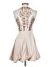 Windsor Metallic Silver Cocktail Dress Size S (estimated) - photo 2