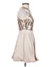 Windsor Metallic Silver Cocktail Dress Size S (estimated) - photo 4