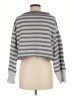 Edikted 100% Acrylic Stripes Gray Pullover Sweater Size M - photo 2