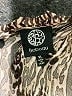 Bobeau 100% Rayon Animal Print Brown Short Sleeve Blouse Size XL - photo 7