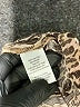 Bobeau 100% Rayon Animal Print Brown Short Sleeve Blouse Size XL - photo 8