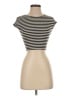 Zara Ivory Short Sleeve Turtleneck Size S - photo 1