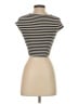 Zara Ivory Short Sleeve Turtleneck Size S - photo 2