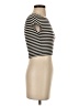 Zara Ivory Short Sleeve Turtleneck Size S - photo 4
