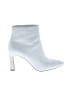 Antonio Melani 100% Leather White Ankle Boots Size 9 - photo 1
