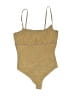 Missguided Yellow Bodysuit Size 4 - photo 1