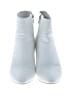 Antonio Melani 100% Leather White Ankle Boots Size 9 - photo 2