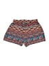 Bebop 100% Polyester Print Red Shorts Size M - photo 2