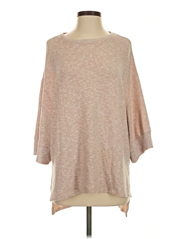 Zara W&B Collection 3/4 Sleeve T-Shirt (view 1)