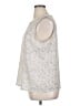 Covington 100% Polyester Silver Sleeveless Blouse Size XL - photo 5