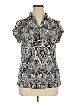 Charter Club Short Sleeve Blouse