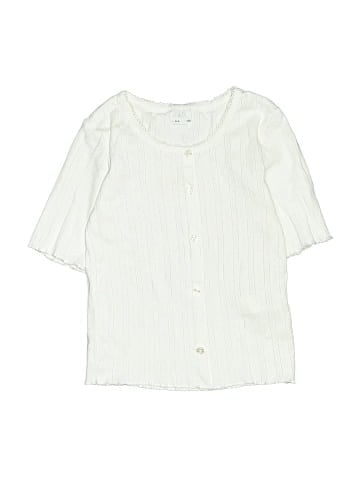 Zara Kids 3/4 Sleeve Button-Down Shirt (view 1)