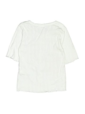 Zara Kids 3/4 Sleeve Button-Down Shirt (view 2)