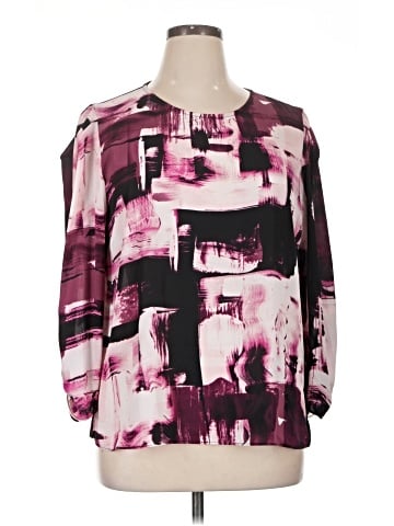 DKNY Long Sleeve Blouse (view 1)