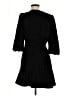 Ann Taylor 100% Polyester Black Casual Dress Size 8 (petite) - photo 2