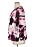 DKNY 100% Polyester Pink Long Sleeve Blouse Size XL - photo 5