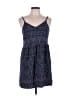 RVCA Blue Casual Dress Size 10 - photo 1
