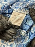 Pink Rose 100% Polyester Blue 3/4 Sleeve Blouse Size M - photo 8