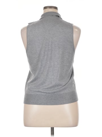 MNG Sleeveless Button-Down Shirt (view 2)