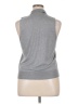 MNG Gray Sleeveless Button-Down Shirt Size XL - photo 2