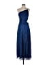 Betsy & Adam Blue Cocktail Dress Size 6 - photo 1