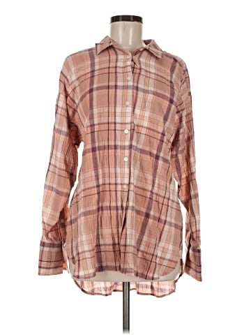 Ann Taylor LOFT Long Sleeve Button-Down Shirt (view 1)