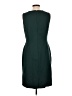 Lands' End Solid Green Cocktail Dress Size 12 - photo 2