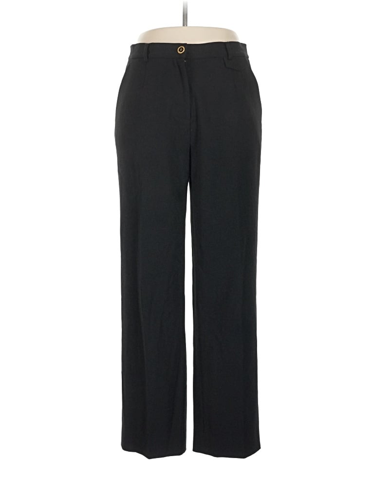 Pre-owned St John Dress Pants In Black