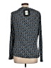 Halston Blue Long Sleeve Blouse Size L - photo 2
