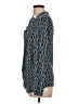 Halston Blue Long Sleeve Blouse Size L - photo 5