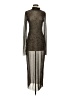 AFRM Animal Print Black Gray Cocktail Dress Size M - photo 1