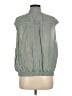 Zara 100% Cupro Green Vest Size Med - Lg - photo 2