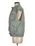 Zara 100% Cupro Green Vest Size Med - Lg - photo 5