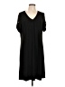 Michael Tyler Solid Black Casual Dress Size L - photo 1