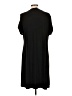 Michael Tyler Solid Black Casual Dress Size L - photo 2