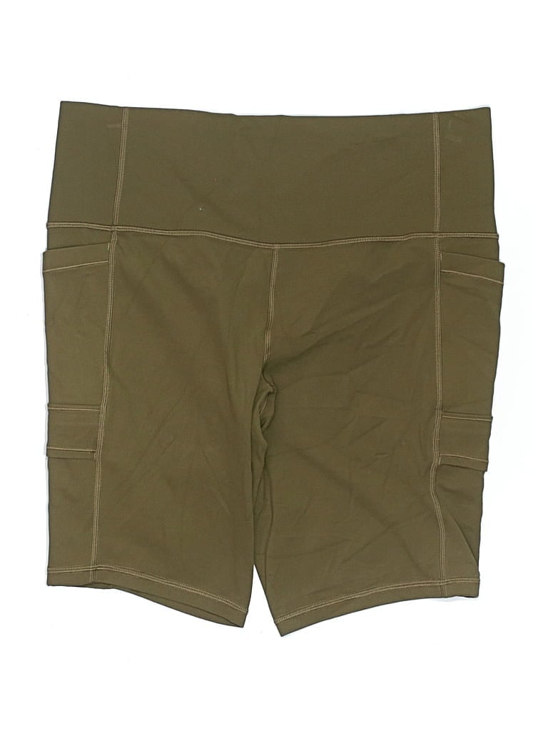 Pre-owned Athleta Cargo Shorts In Green