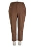 Talbots Solid Brown Casual Pants Size 18 - photo 1