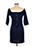 Derek Heart Solid Blue Cocktail Dress Size L - photo 2