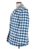 Sandro Houndstooth Blue Blazer Size EU (FR) 42 / US 10 - photo 5