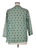 CAbi 100% Polyester Teal 3/4 Sleeve T-Shirt Size XL - photo 2