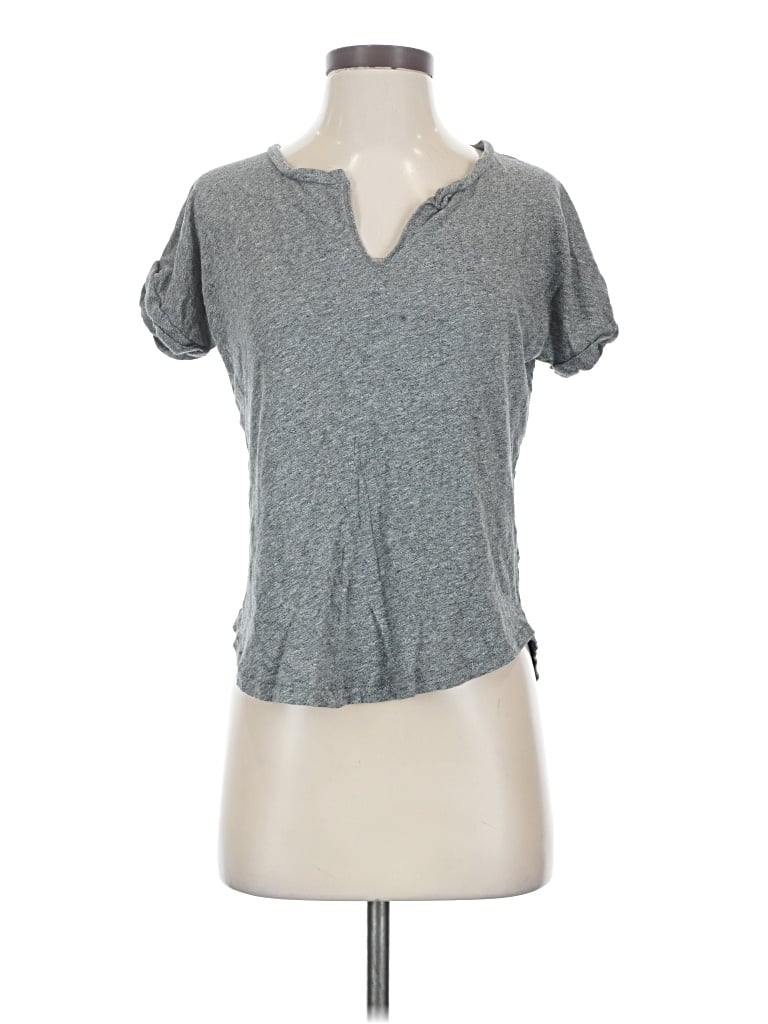 Pre-owned Madewell Short Sleeve T-shirt In Gray