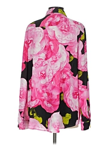 Karl Lagerfeld Paris Long Sleeve Blouse (view 2)