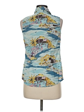 JoJo Maman Bebe Sleeveless Button-Down Shirt (view 2)