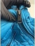 Burberry 100% Polymide Teal Blue Puffer Jacket Size 10 - photo 4