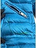 Burberry 100% Polymide Teal Blue Puffer Jacket Size 10 - photo 5
