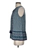 Tommy Bahama 100% Rayon Blue Sleeveless Blouse Size XS - photo 5