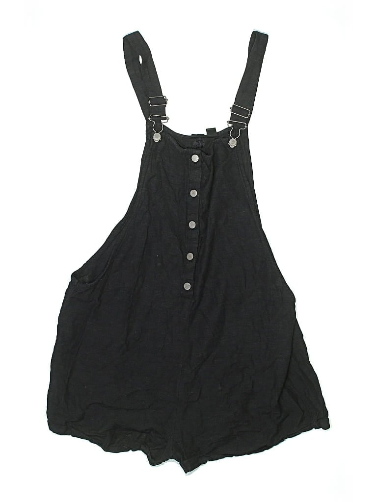 Pre-owned Roxy Overall Shorts In Black