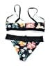Venus Floral Black Two Piece Swimsuit Size L - photo 2